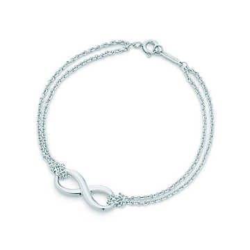 Zilveren armband Tiffany Infinity