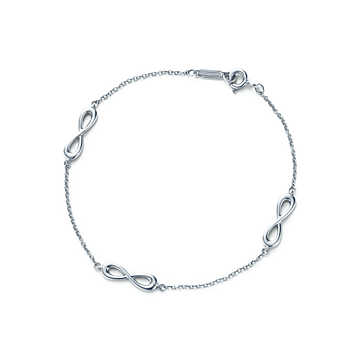 Zilveren armband Tiffany Infinity