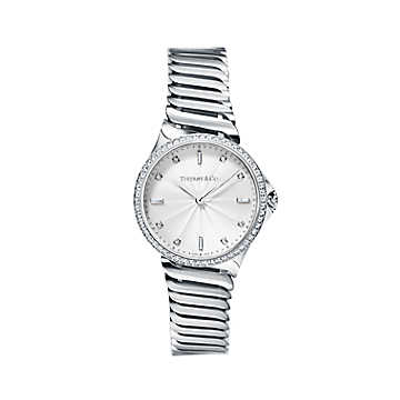 Zilveren horloge Tiffany & Co.